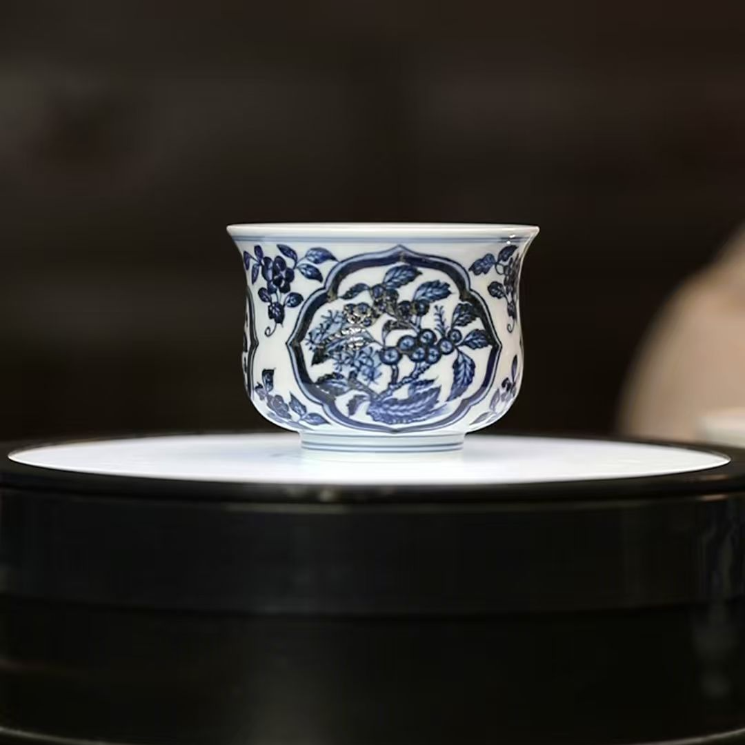12.1/m108c/开窗花卉炉式杯
