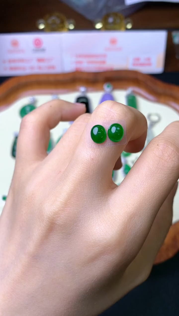 定制翡翠未镶嵌裸石（镶嵌定制）