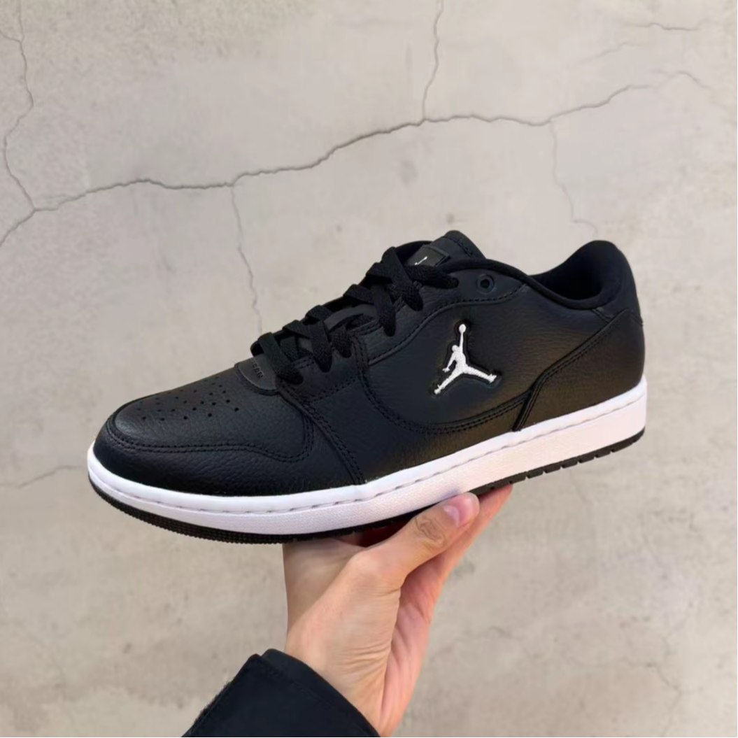 NIKE耐克男子JORDAN COURT CONNECT黑色乔丹休闲板鞋IQ5698-001