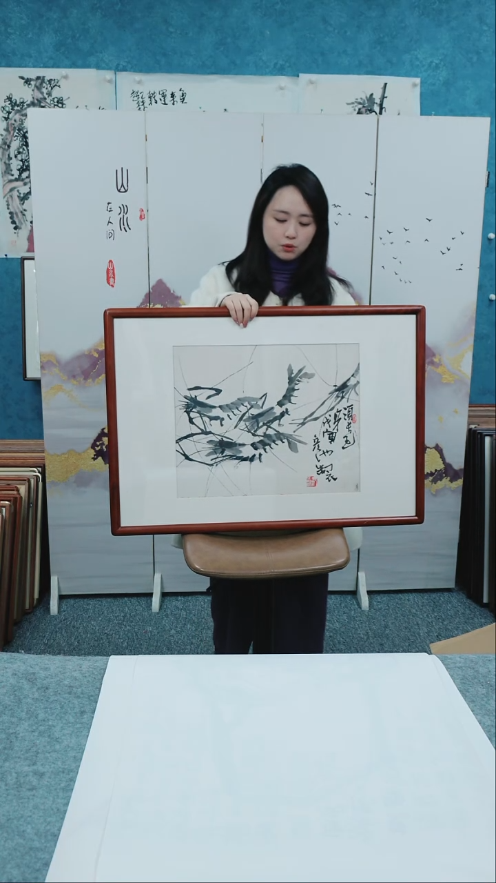 【闪购商品】国画60*80本土老师花鸟