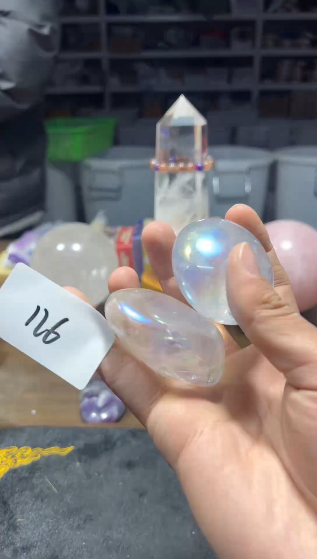 未镶嵌珠宝半成品水晶126