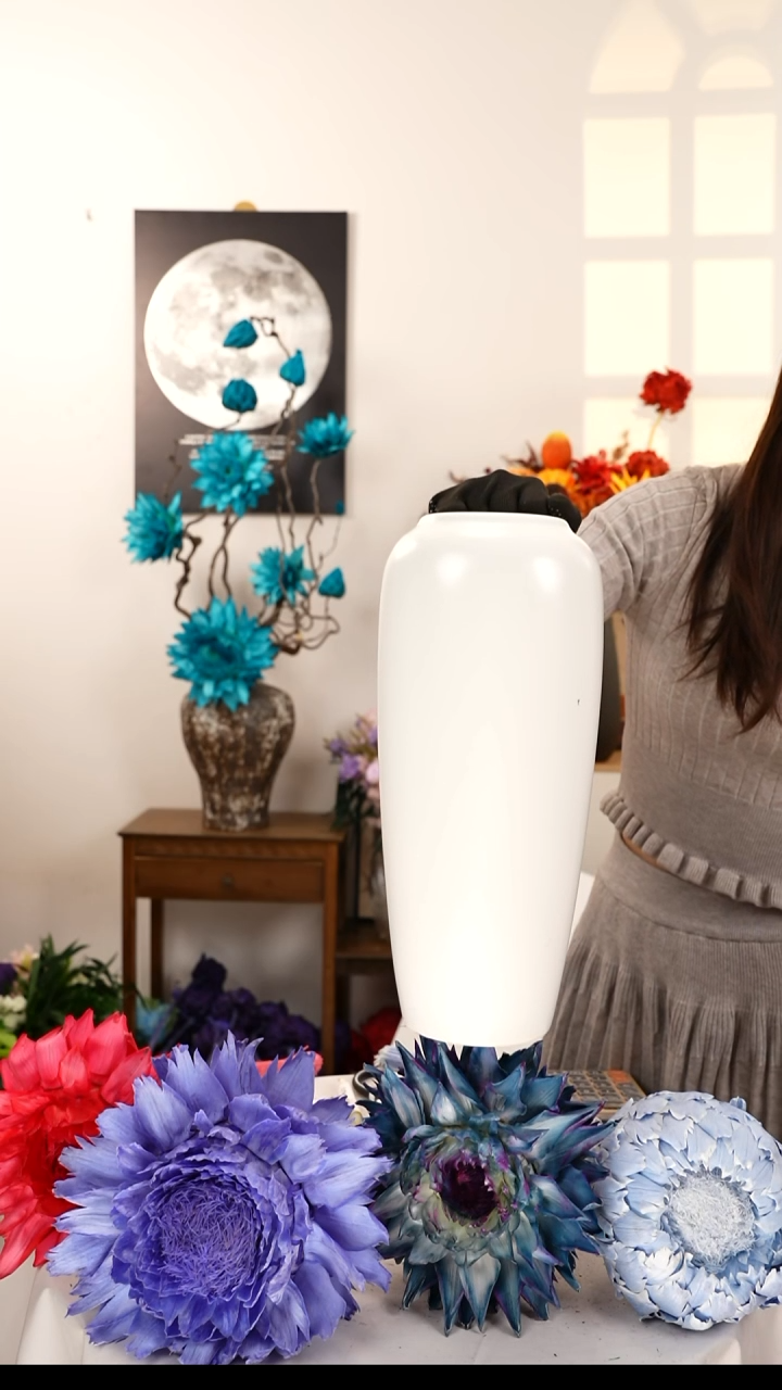 直播间同款白色花瓶