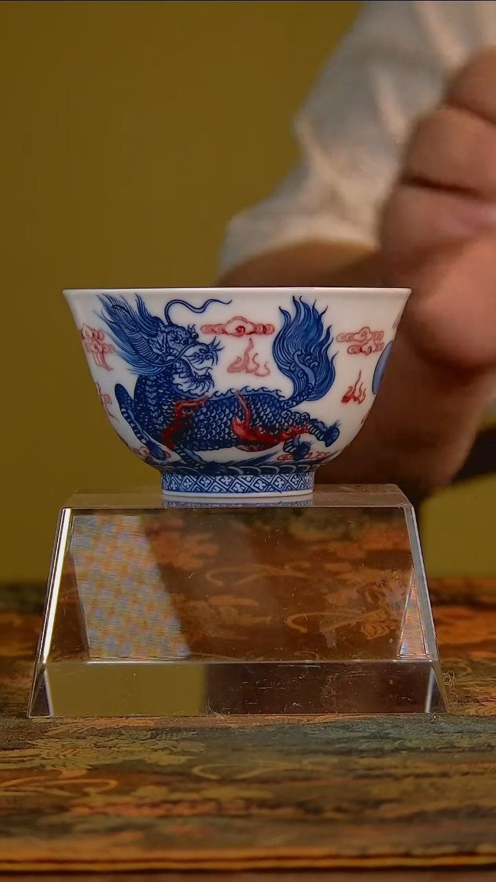 杯手工手绘杯杯很美丽
