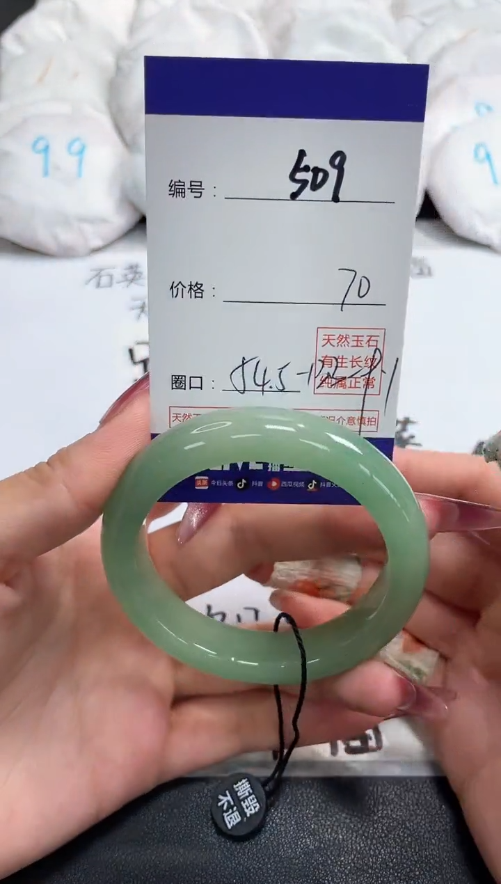 【闪购商品】石英质玉手镯未镶嵌509