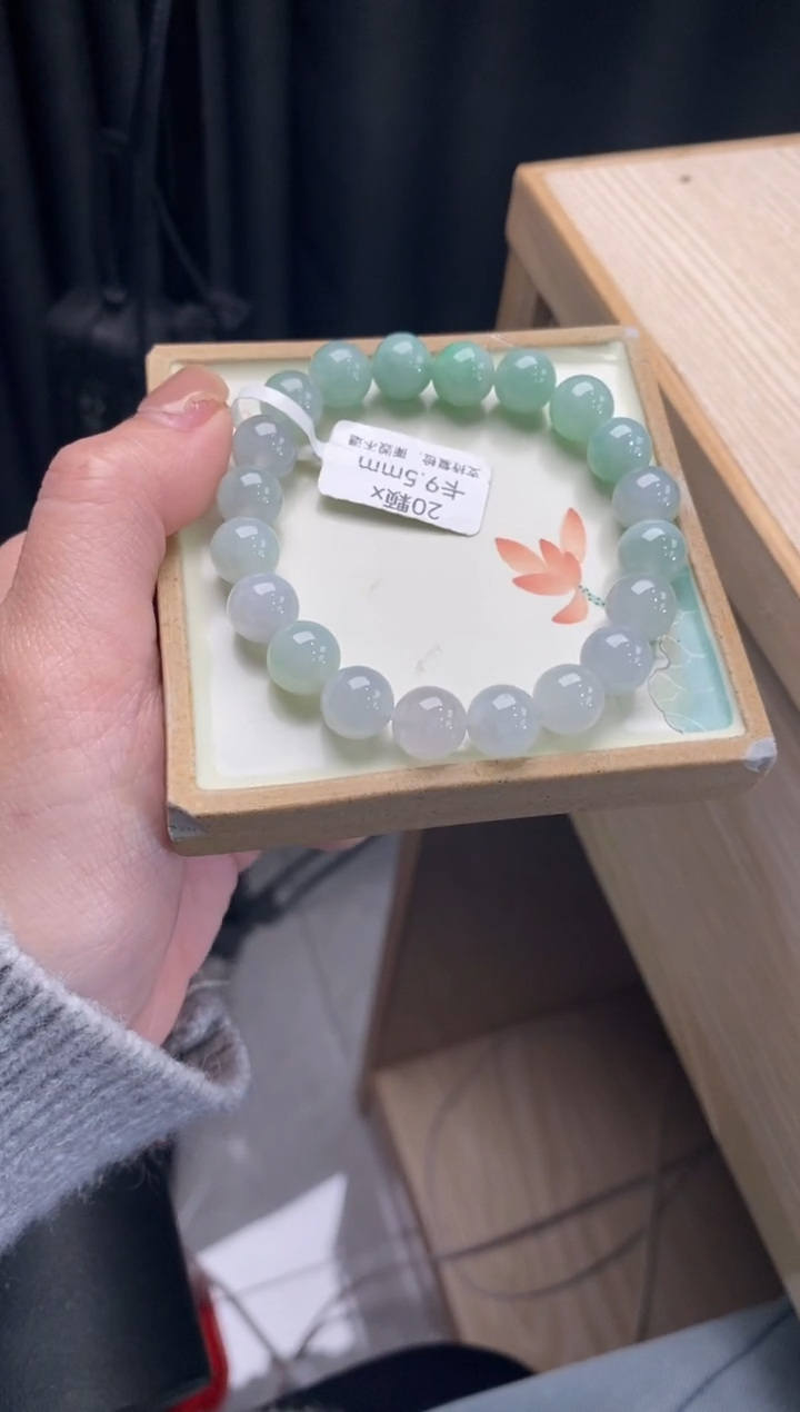 【闪购商品】翡翠手链未镶嵌天然翡翠手串1306