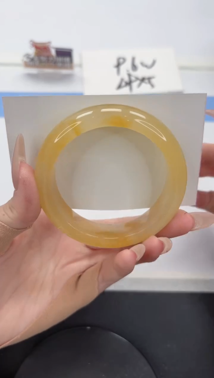 【闪购商品】石英质玉手镯未镶嵌A508-57.2