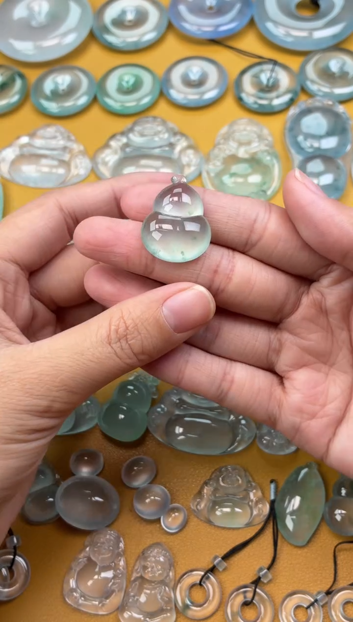 吊坠(不含链)未镶嵌翡翠30 葫芦 24.6 19.5 7.0