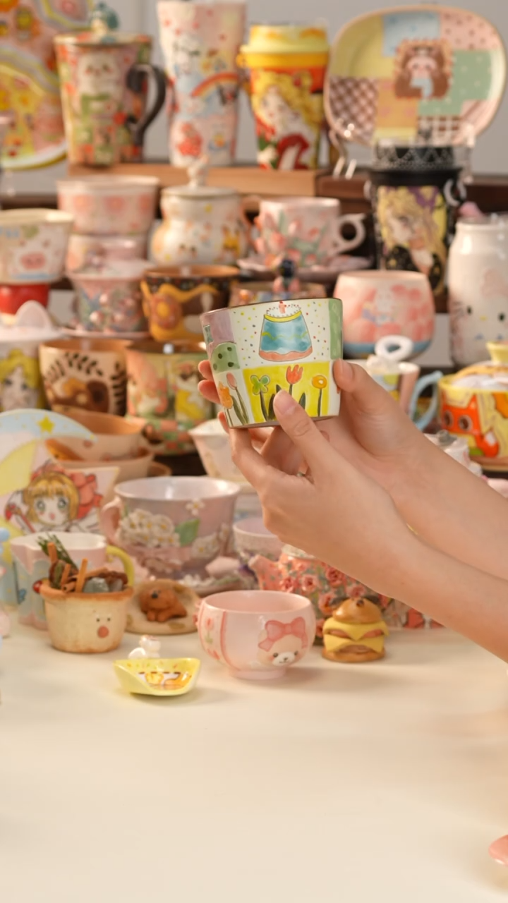 其他景德镇釉下彩手绘设计师款陶瓷