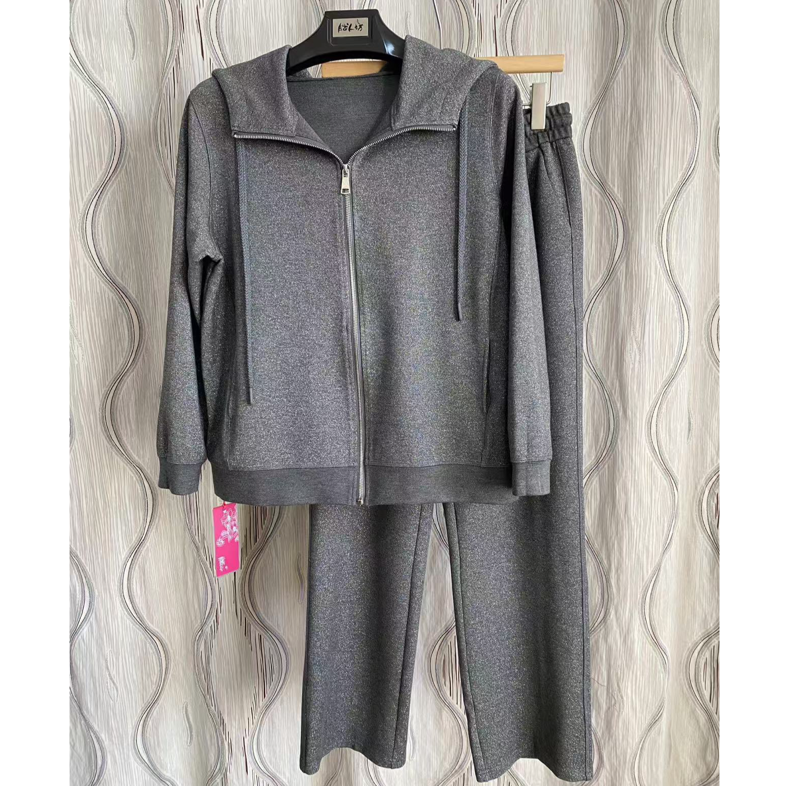 （M ）胖人坊大码女装闪亮登场外套Ta-4623  衣长65  124