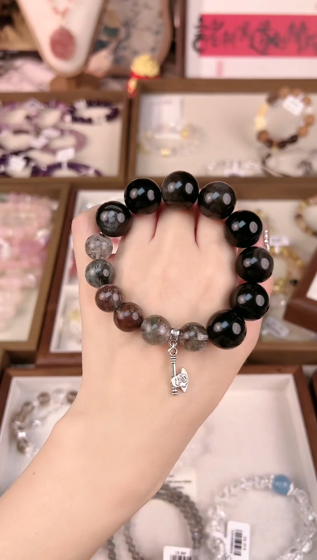 【闪购商品】水晶手串未镶嵌天然水晶 多样性发货发其一 颜色微差