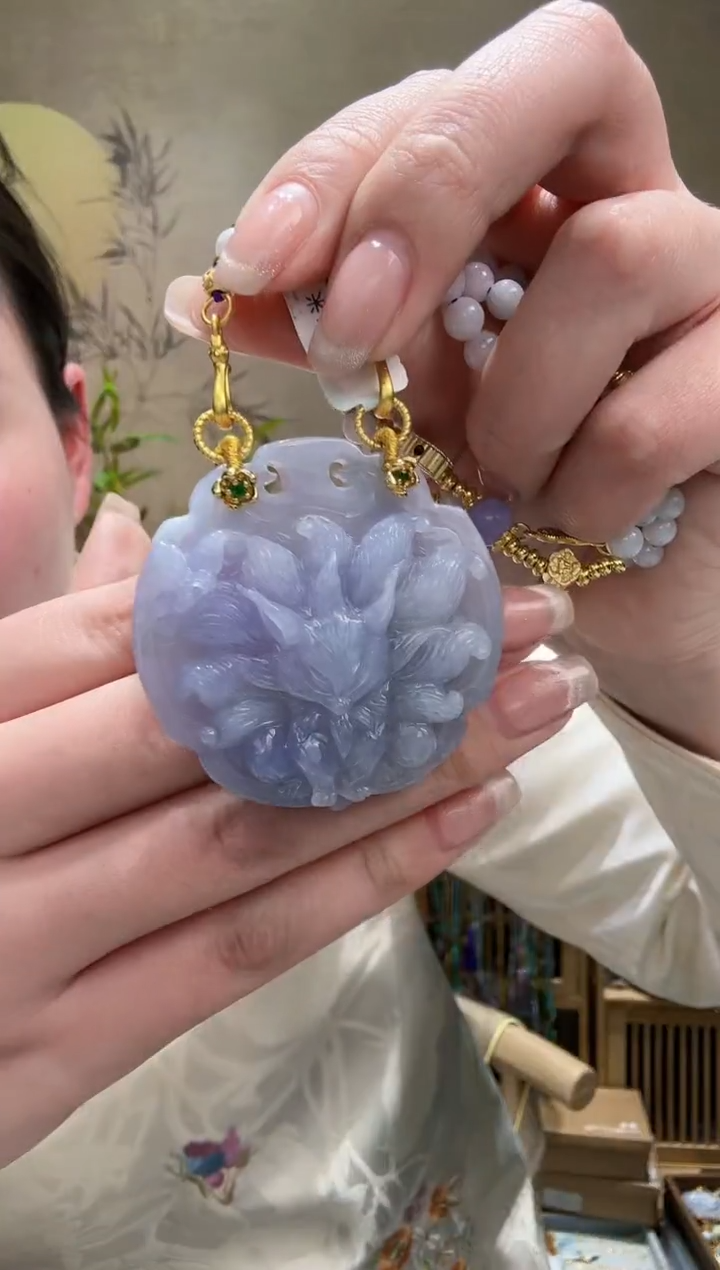 【闪购商品】翡翠颈饰未镶嵌吊坠