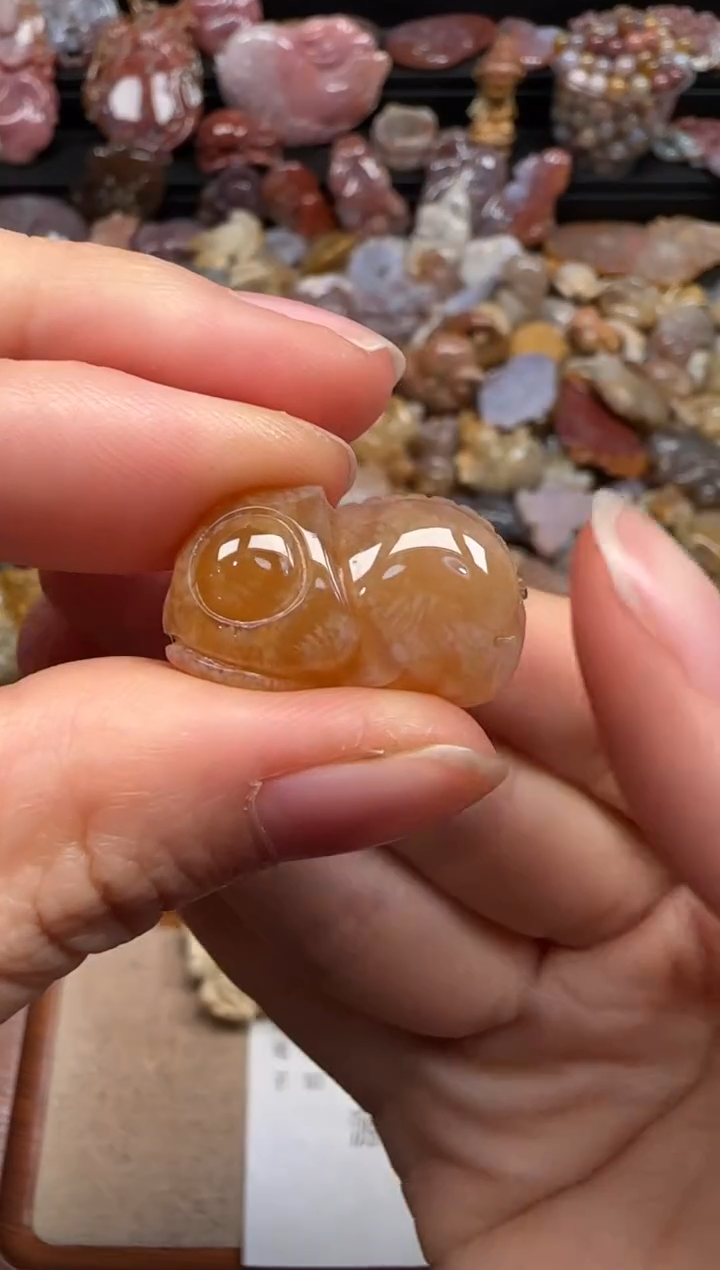 【闪购商品】硅化珊瑚（珊瑚玉）颈饰未镶嵌338