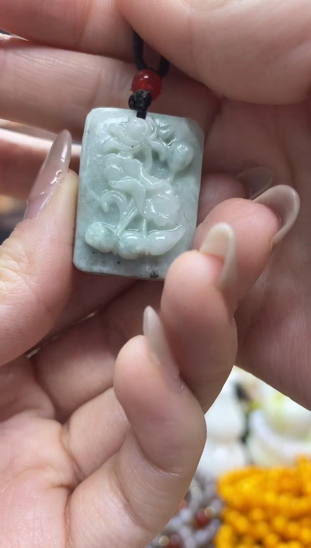 未镶嵌岫玉吊坠·