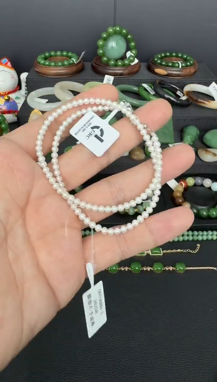 颈饰未镶嵌淡水珍珠DF 珍珠项链