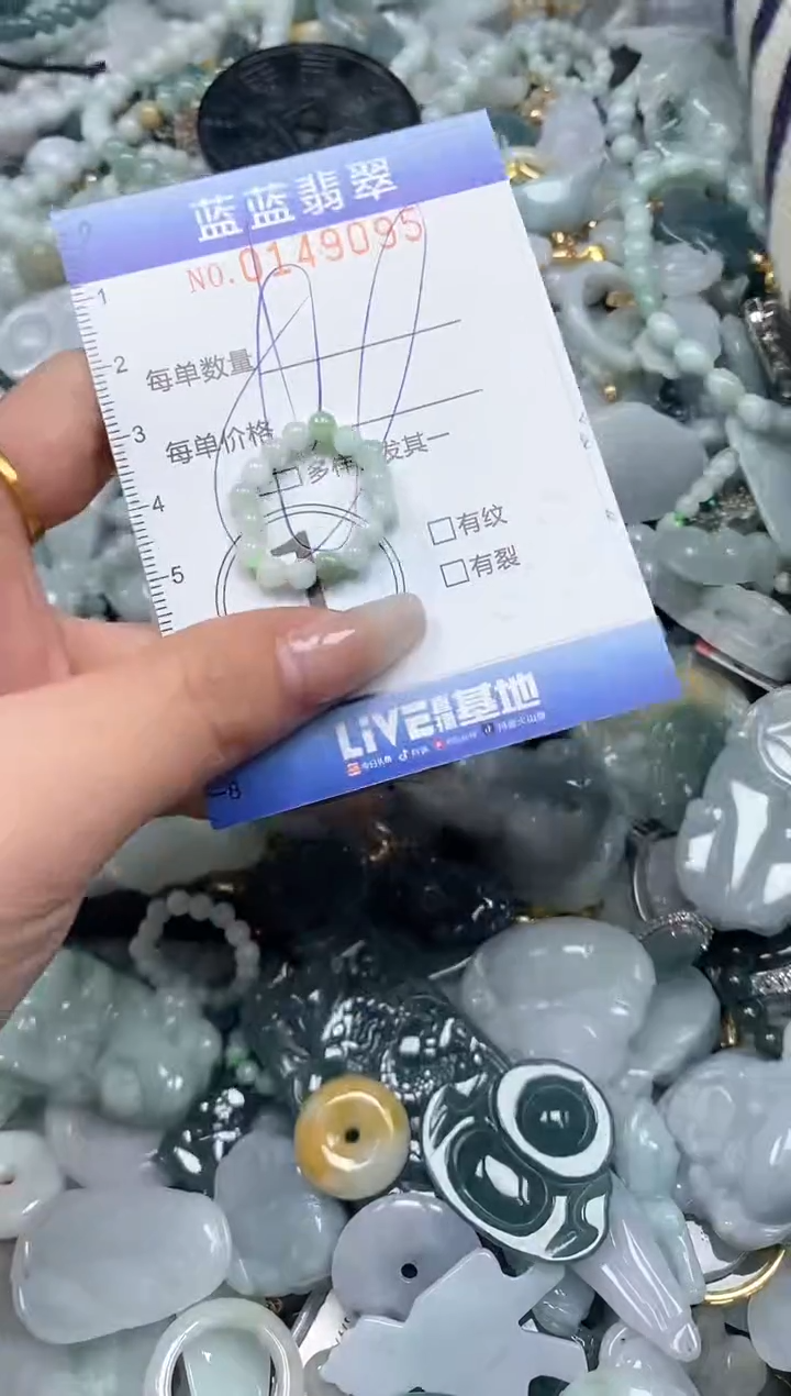 【闪购商品】翡翠颈饰未镶嵌闪购0149095多样性发其一