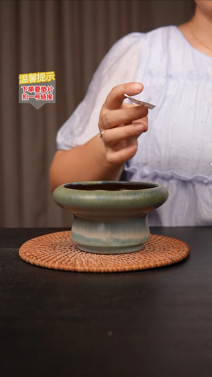 瓷片内口径约11  外高约7