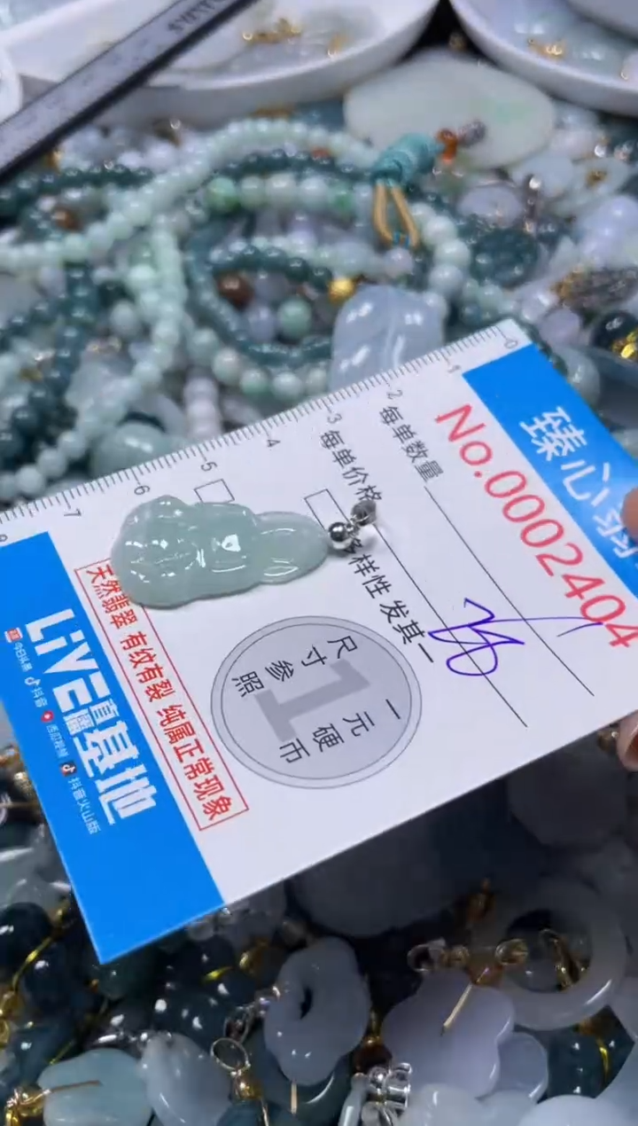 颈饰未镶嵌翡翠2404