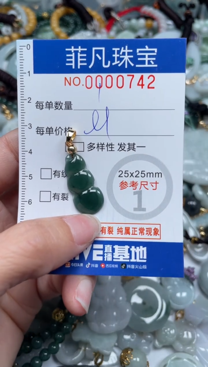 【闪购商品】翡翠颈饰未镶嵌00..0742