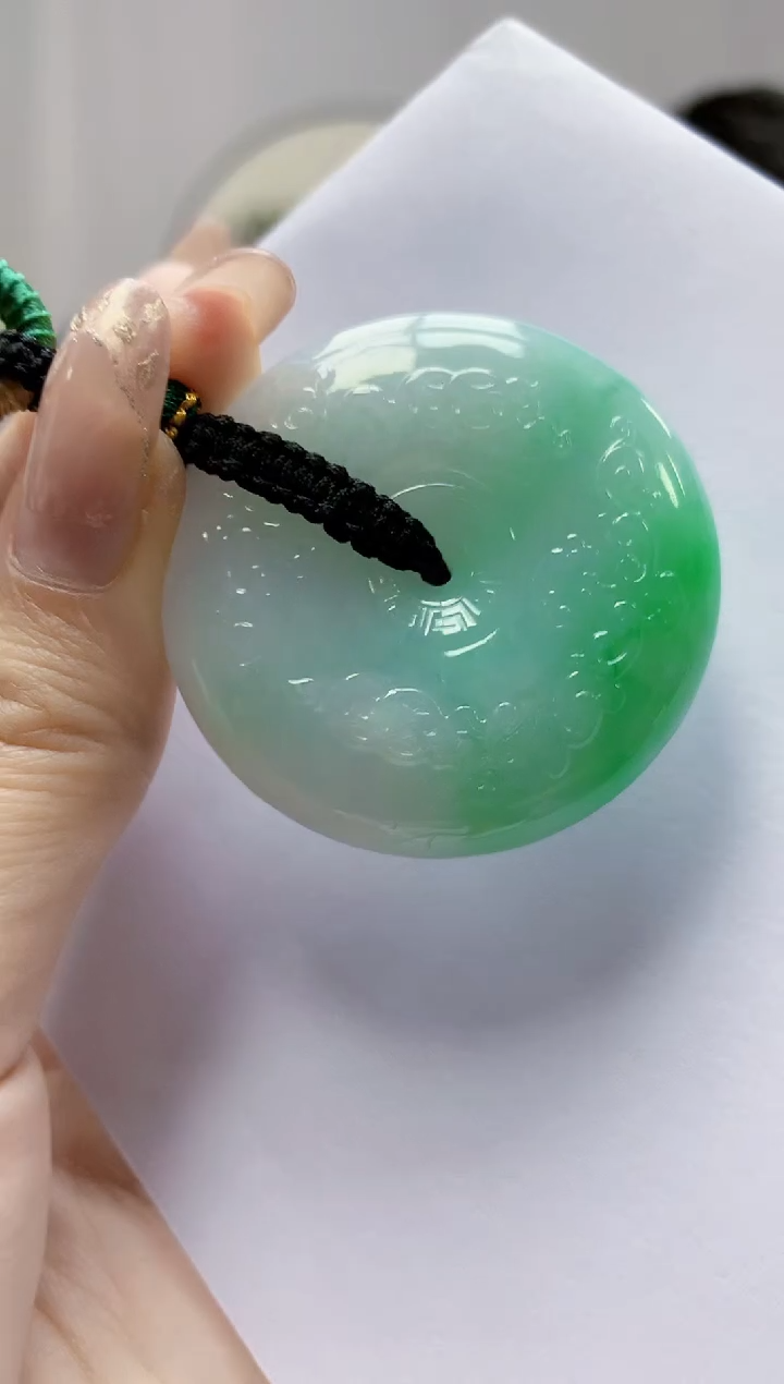 未镶嵌定制翡翠5028jw-毛货挂件88