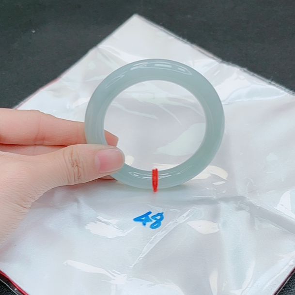 【圈口50~52】天然缅甸A货翡翠手镯，均需有包容心2180-48