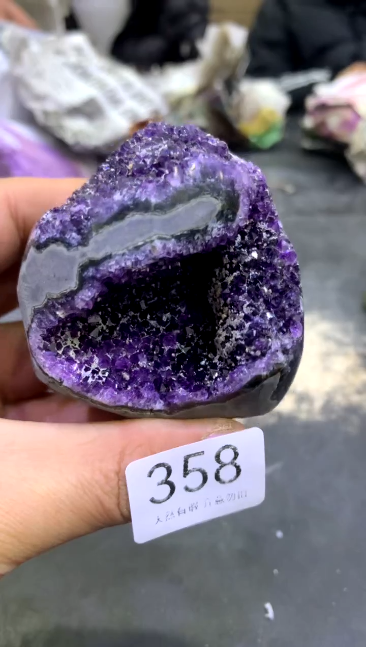 【闪购商品】水晶摆件未镶嵌天然紫水晶摆件358