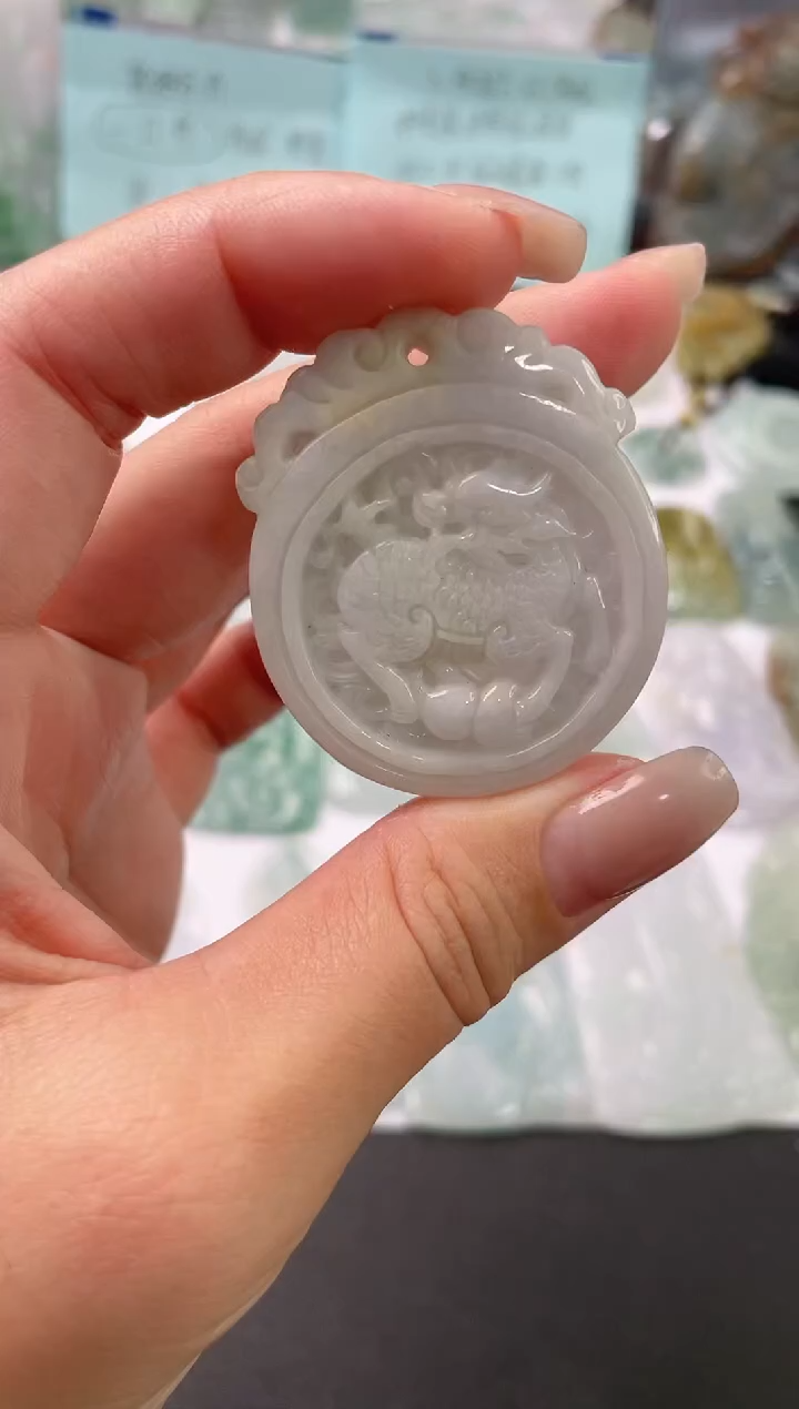 吊坠(不含链)未镶嵌翡翠1