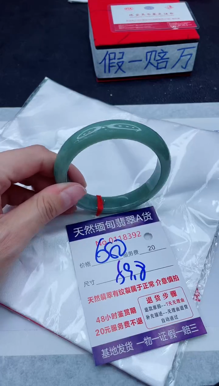 未镶嵌手镯翡翠680.00