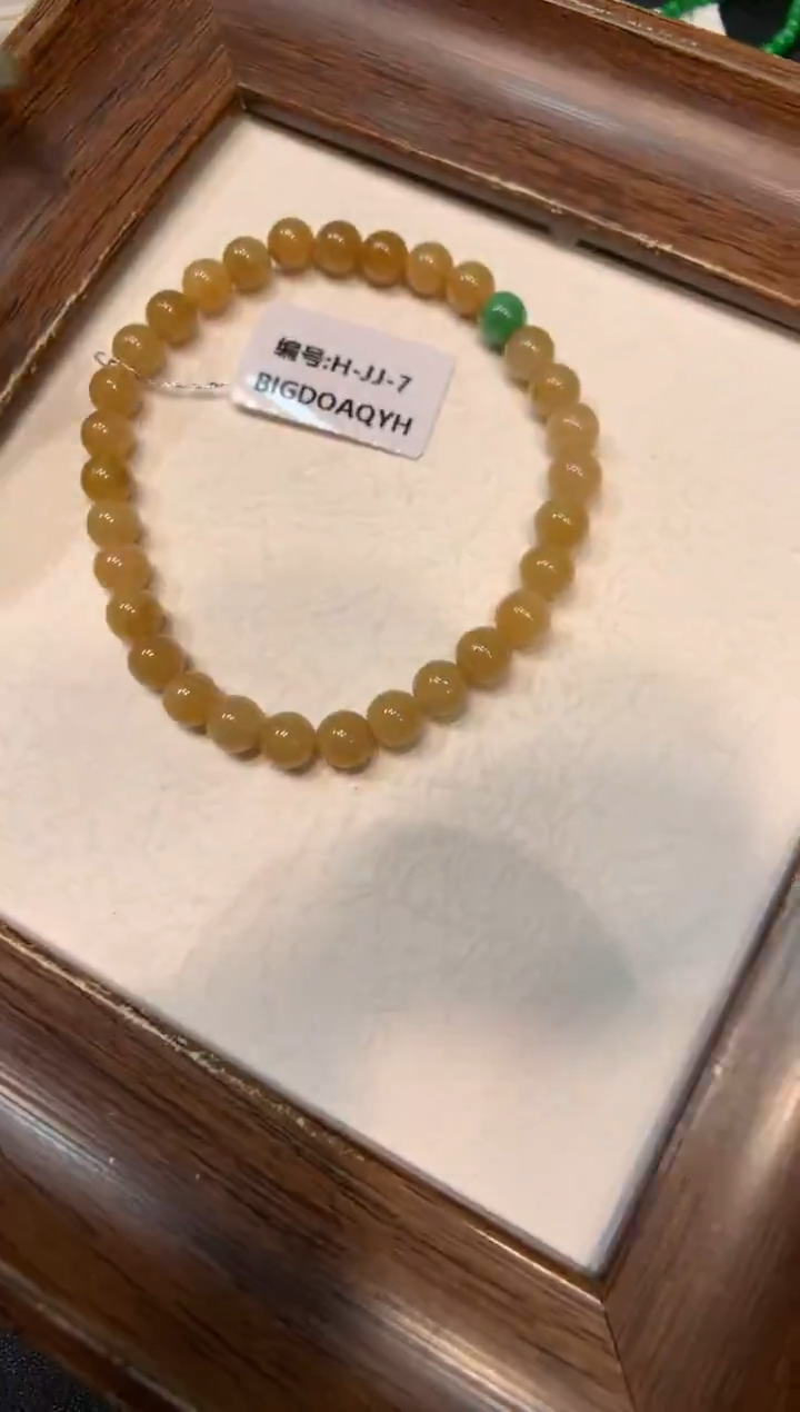 未镶嵌手串翡翠手串