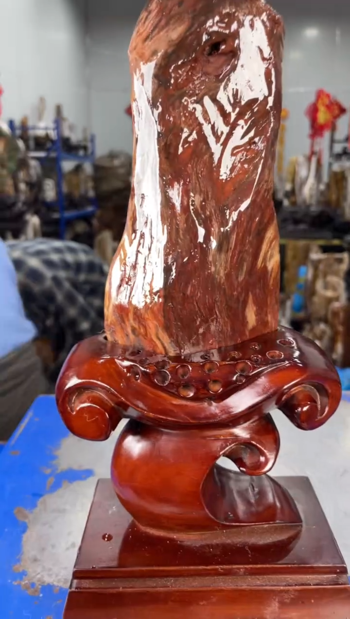 【闪购商品】硅化玉摆件未镶嵌84