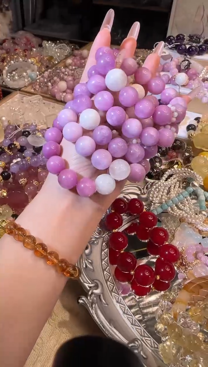 未镶嵌手链水晶多样性发一