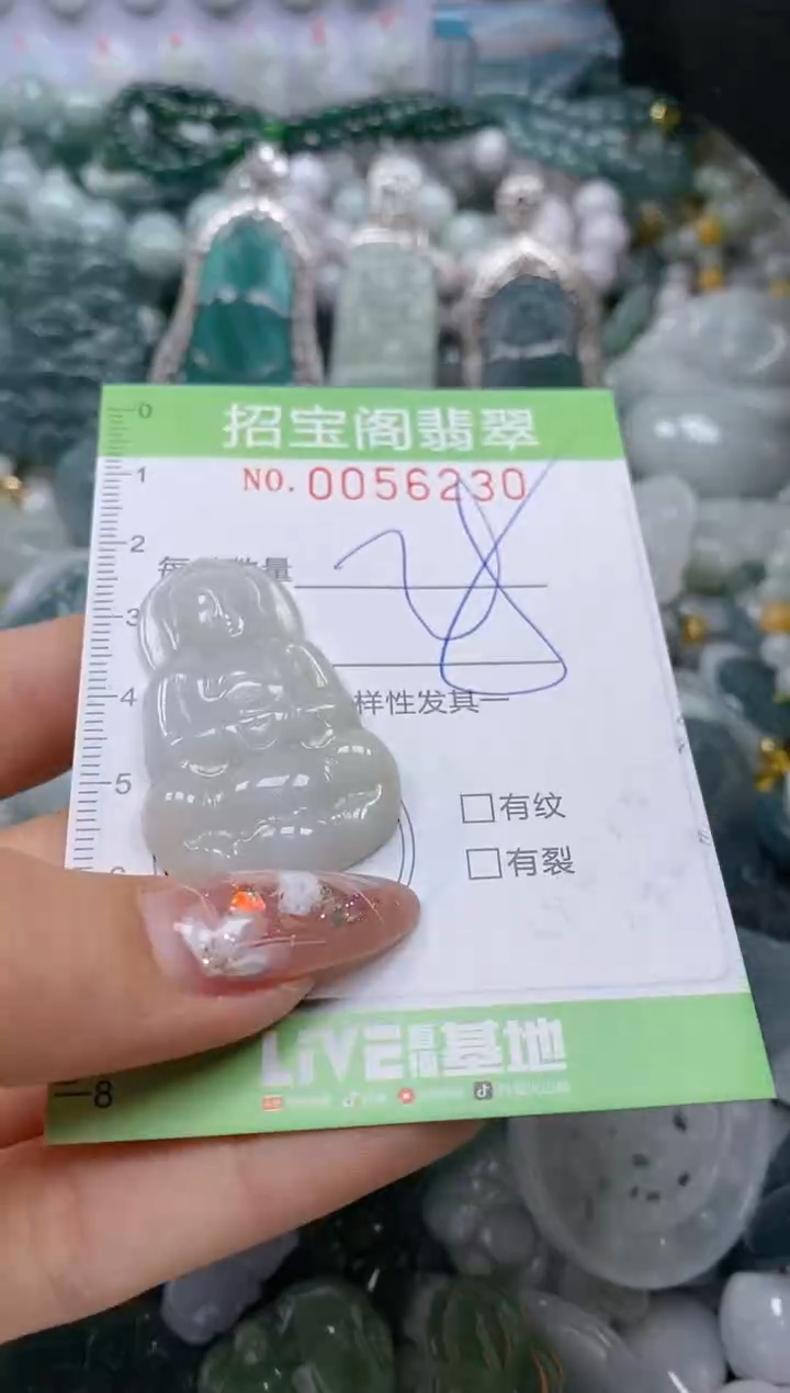 【闪购商品】翡翠颈饰未镶嵌闪购商品0056230