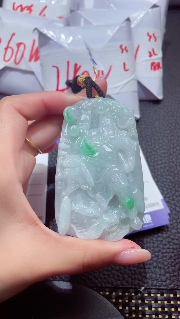 颈饰未镶嵌翡翠457