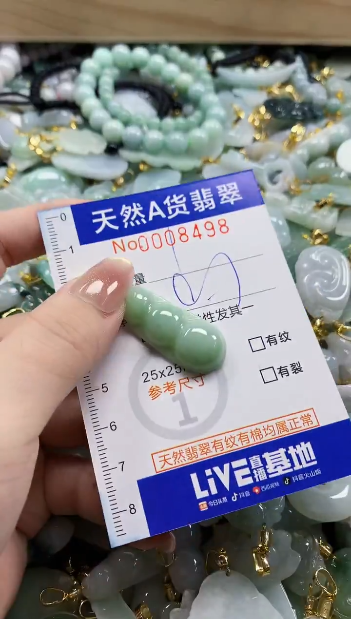 颈饰未镶嵌翡翠天然A货翡翠