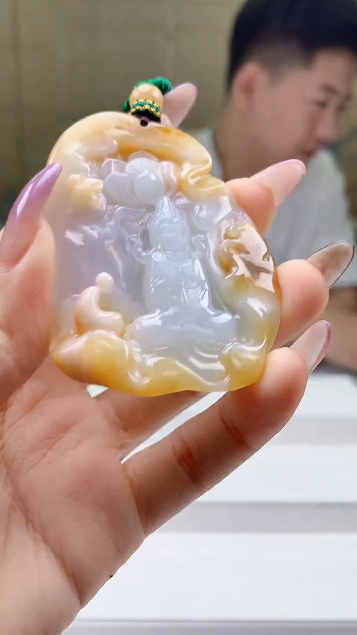 定制翡翠未镶嵌4917ty-毛货挂件81