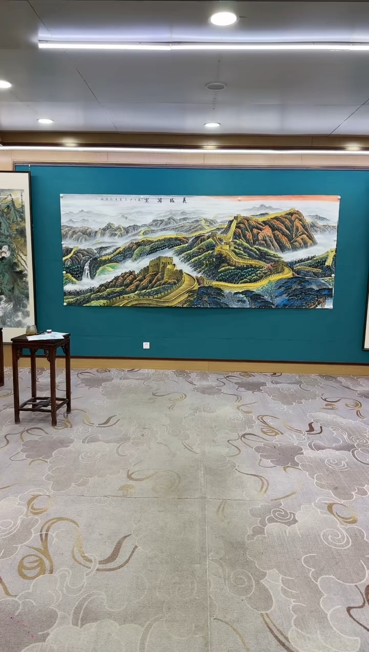 绘画Y-王红兵-大丈二-山水画