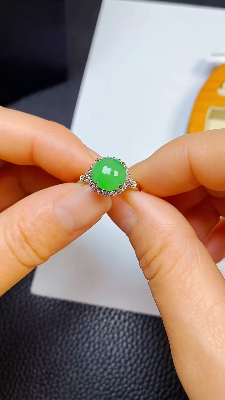 【闪购商品】翡翠戒指未镶嵌蛋面