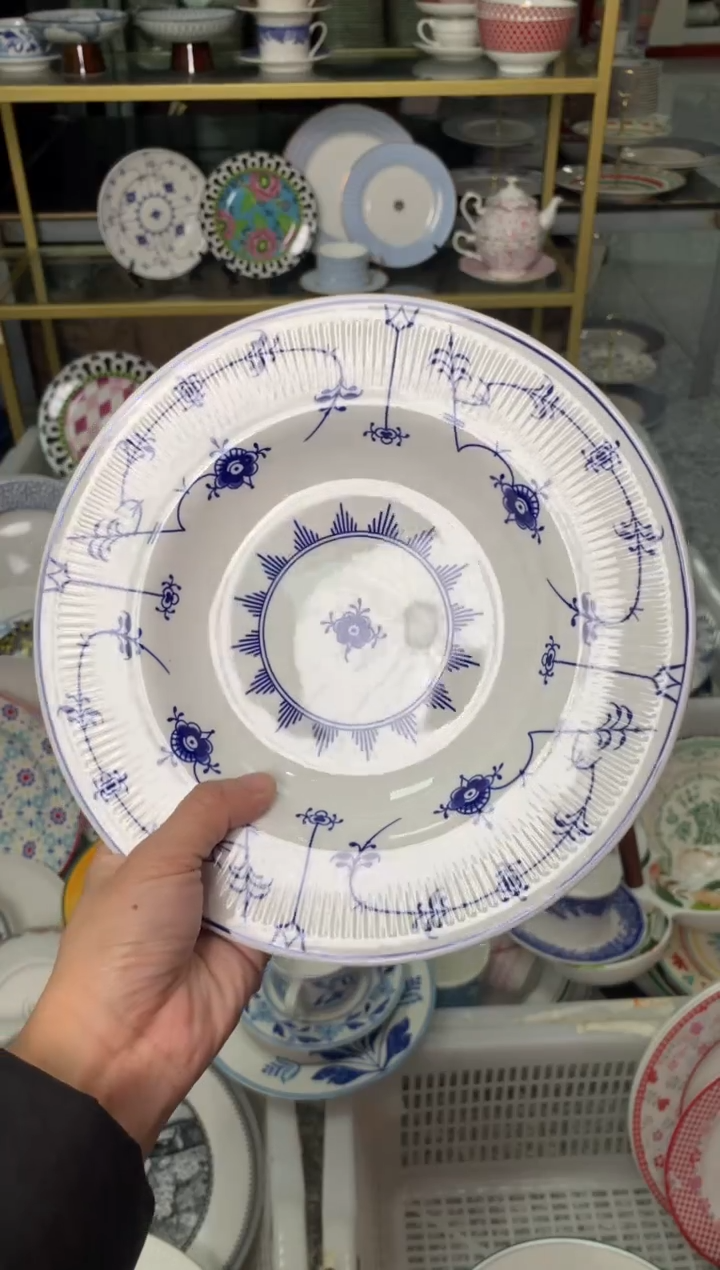 【闪购商品】瓷片陶瓷原单CC118餐具1个汤盘