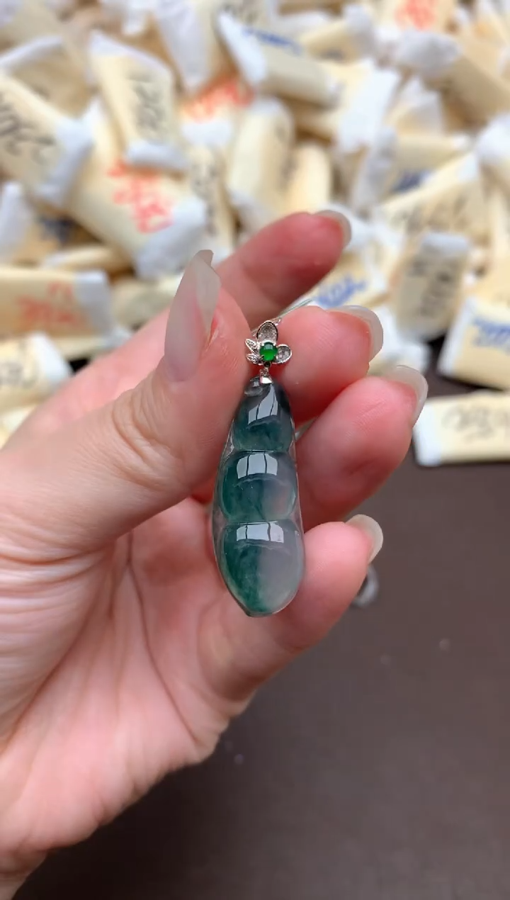 【闪购商品】翡翠挂件18K金镶嵌   一 