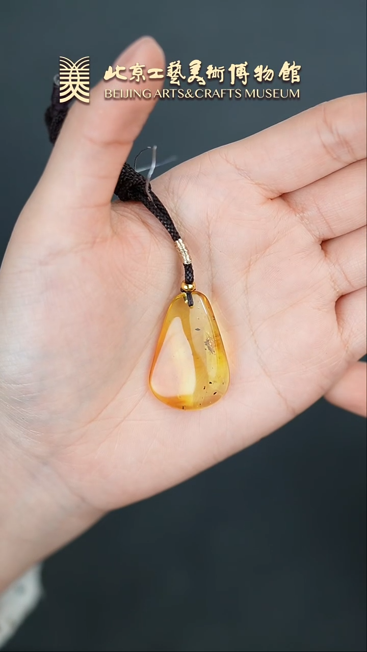 【闪购商品】虫珀颈饰未镶嵌B0209GMD289虫珀链坠