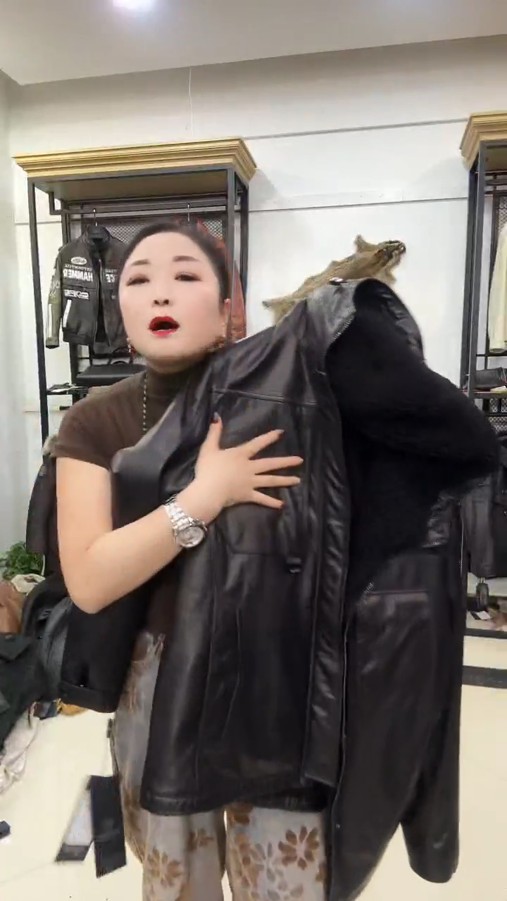 牛皮加厚真皮皮衣150-165斤