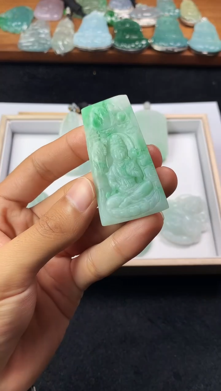 【闪购商品】定制翡翠未镶嵌4063毛货不退不换