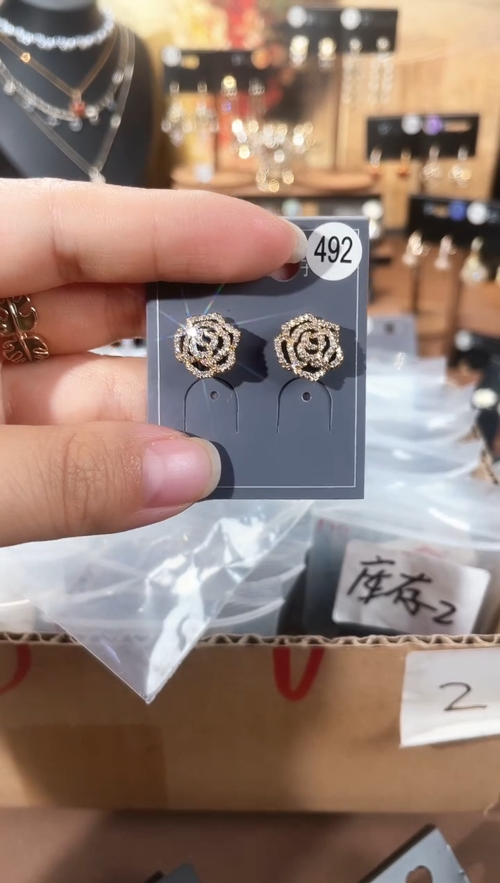 合金925银锆石萱492