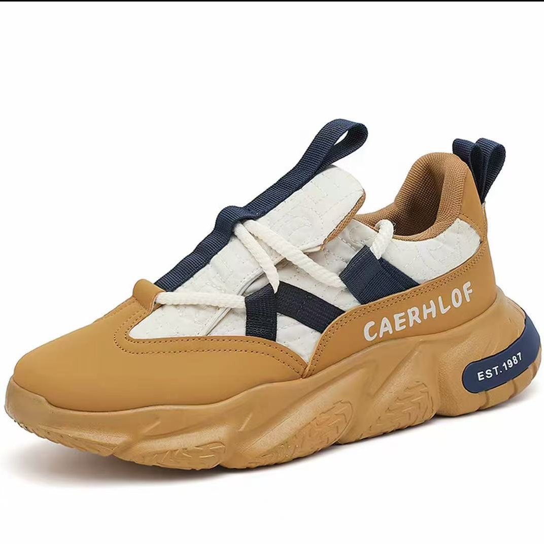 厚底时尚休闲鞋户外休闲鞋百搭春季休闲低帮透气潮鞋04