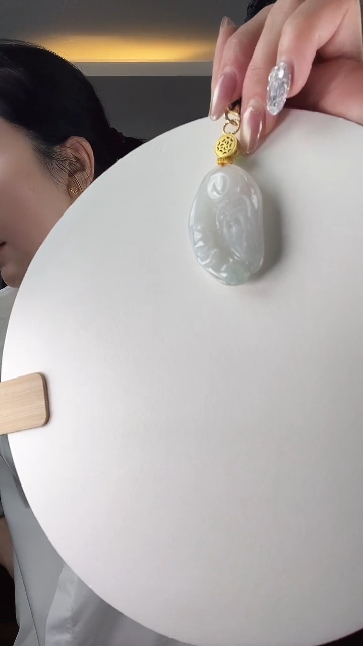 【闪购商品】翡翠颈饰未镶嵌寿星