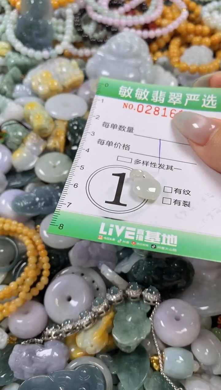 翡翠未镶嵌颈饰闪购0281618