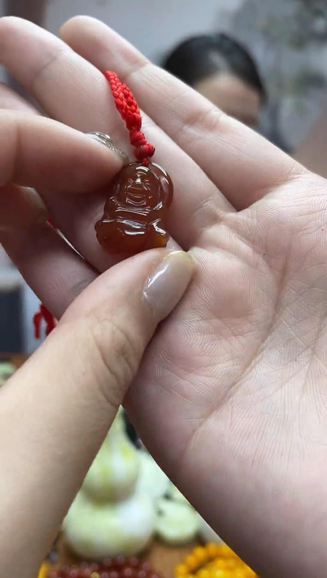 未镶嵌岫玉吊坠·