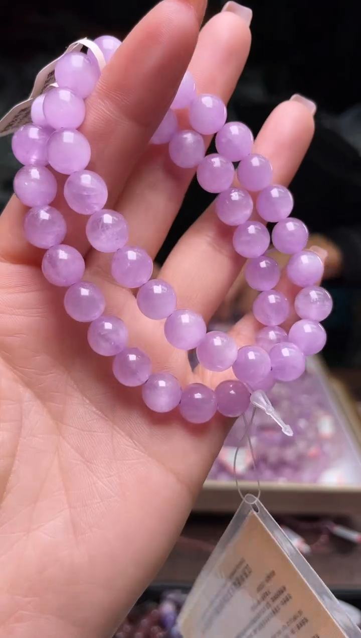 【闪购商品】锂辉石手链9±/341未镶嵌多样性发一件