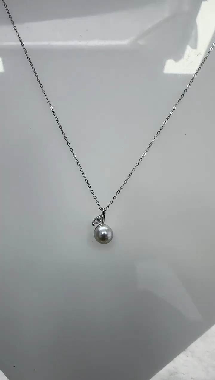 【闪购商品】海水珍珠DA银S925镶嵌c1344 珍珠7
