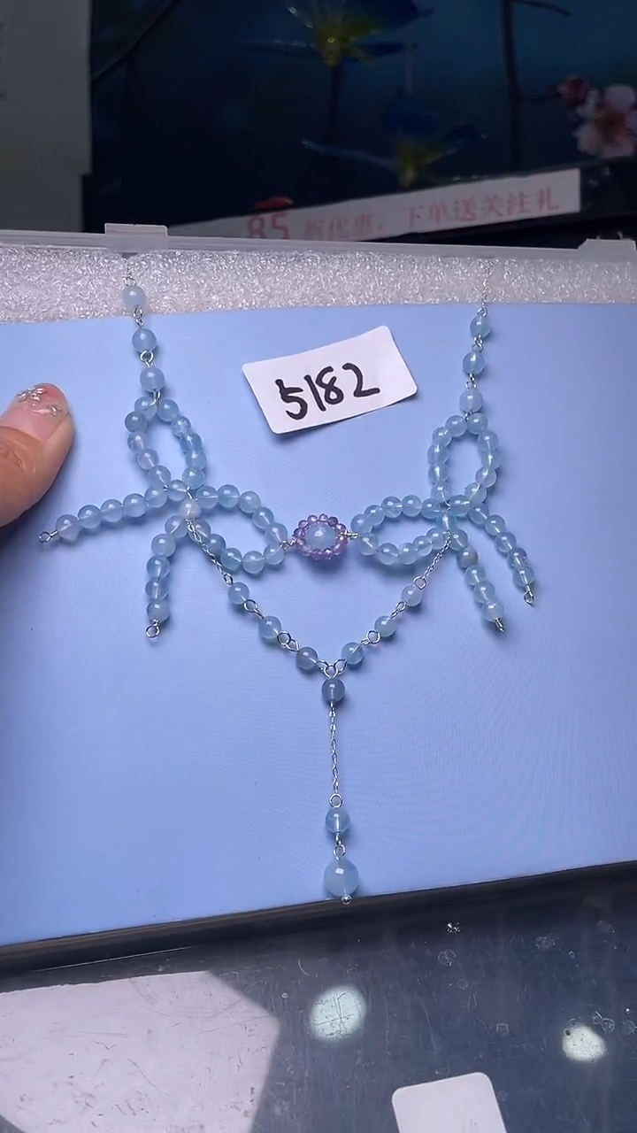 未镶嵌耳坠海蓝宝石喜欢拍