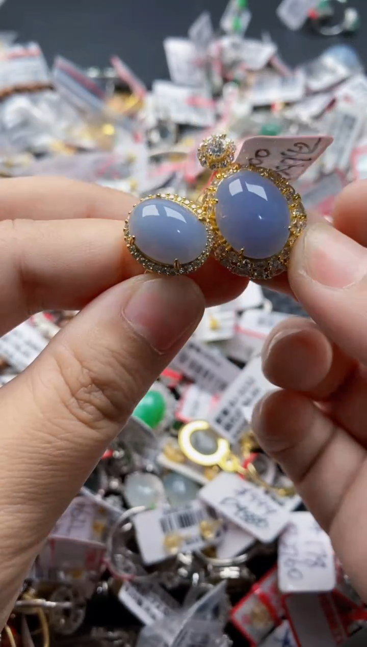 翡翠戒指银S925镶嵌11-11---3